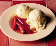 Clotted cream & ginger ice cream